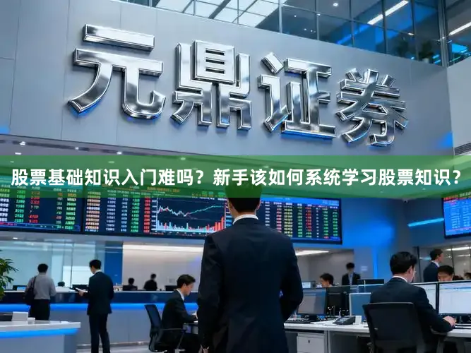 股票基础知识入门难吗？新手该如何系统学习股票知识？