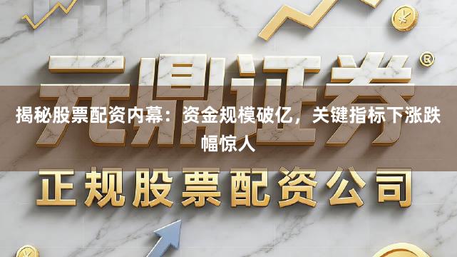 揭秘股票配资内幕：资金规模破亿，关键指标下涨跌幅惊人