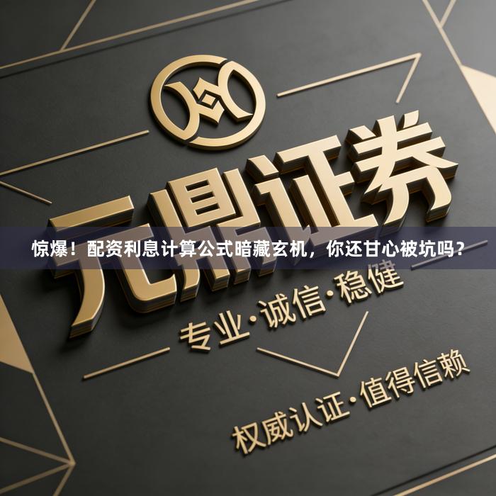 惊爆！配资利息计算公式暗藏玄机，你还甘心被坑吗？