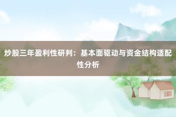 炒股三年盈利性研判：基本面驱动与资金结构适配性分析