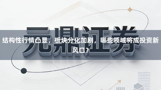 结构性行情凸显，板块分化加剧，哪些领域将成投资新风口？