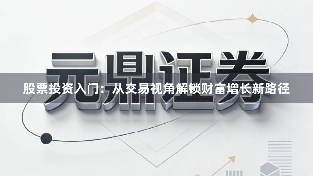 股票投资入门：从交易视角解锁财富增长新路径